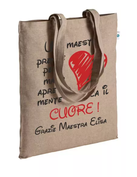 Shopper Personalizzata Maestra | Festa Fine Anno | Regalo Originale