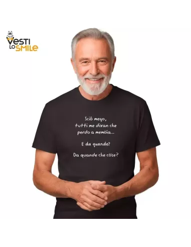 T-shirt Scio Mego Nera