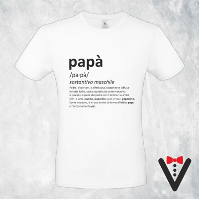T-Shirt Definizione Papà