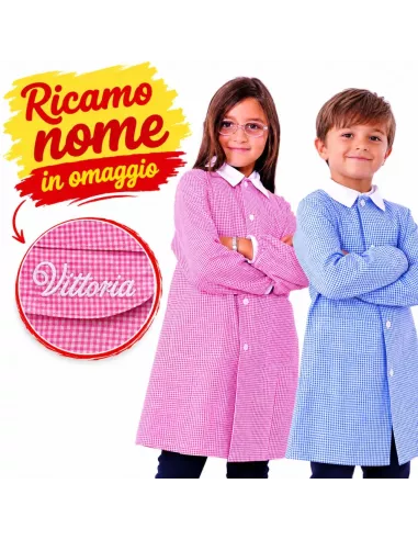 Grembiule Pollicino Isacco | Grembiule Asilo Nido e Materna