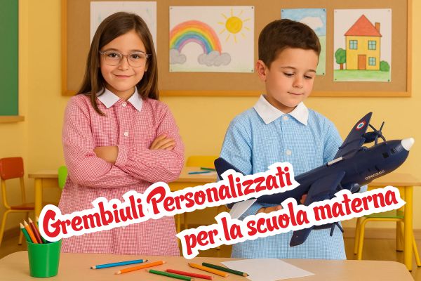 Grembiuli Personalizzati per la Scuola Materna